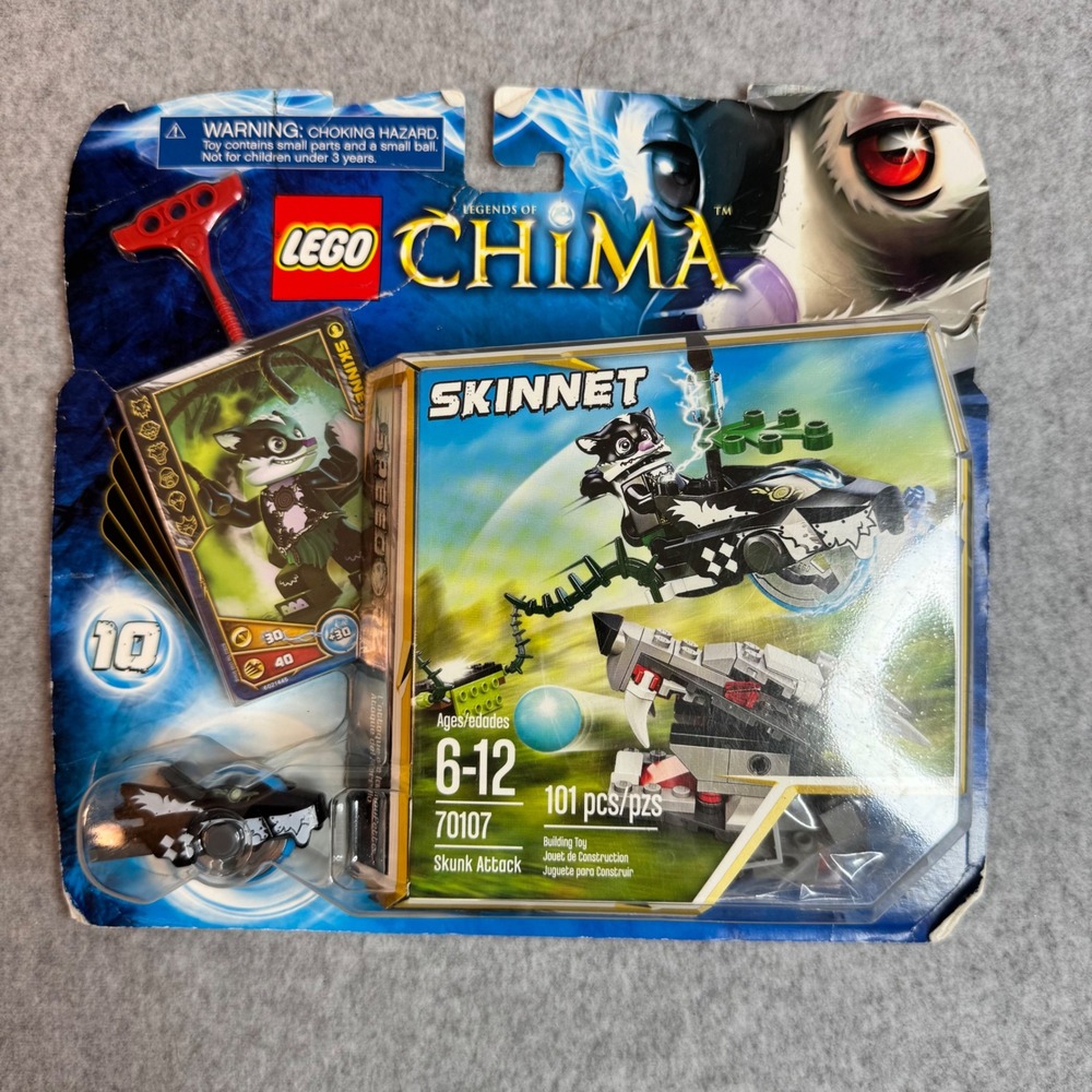 LEGO Legends of Chima 70107 Skunk Attack Speedorz Skinnet Minifigure New Sealed